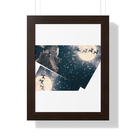 Framed Vertical Poster