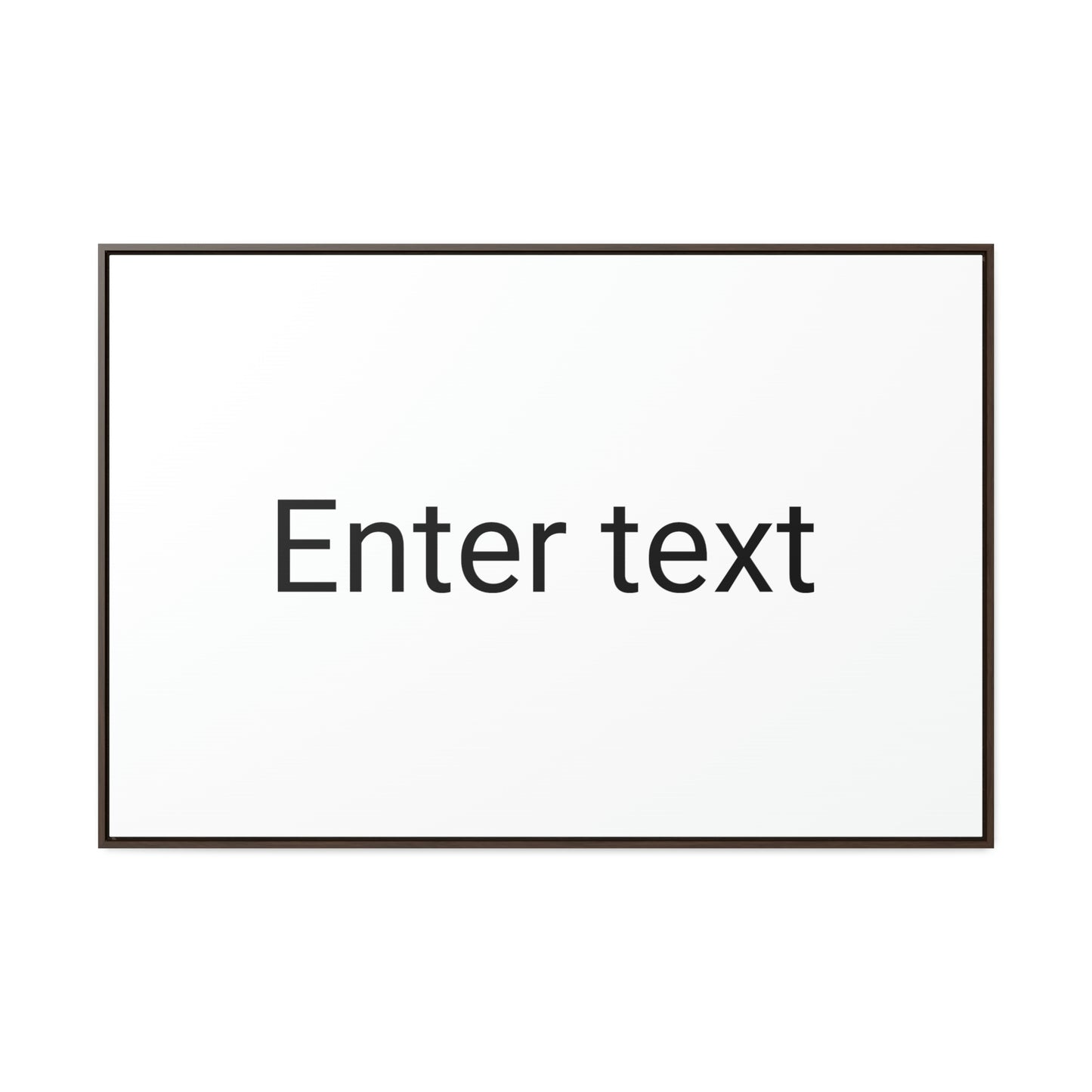 Gallery Canvas Wraps, Horizontal Frame