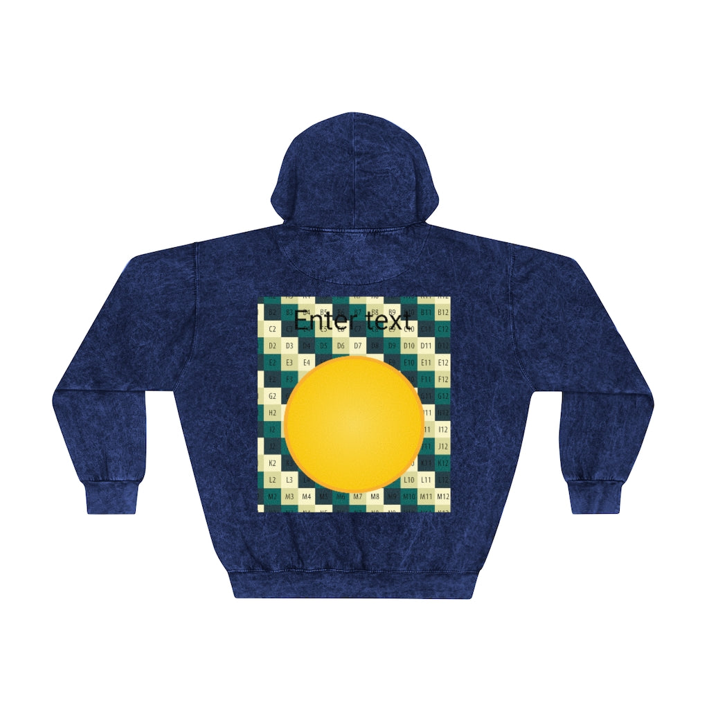 Unisex Mineral Wash Hoodie