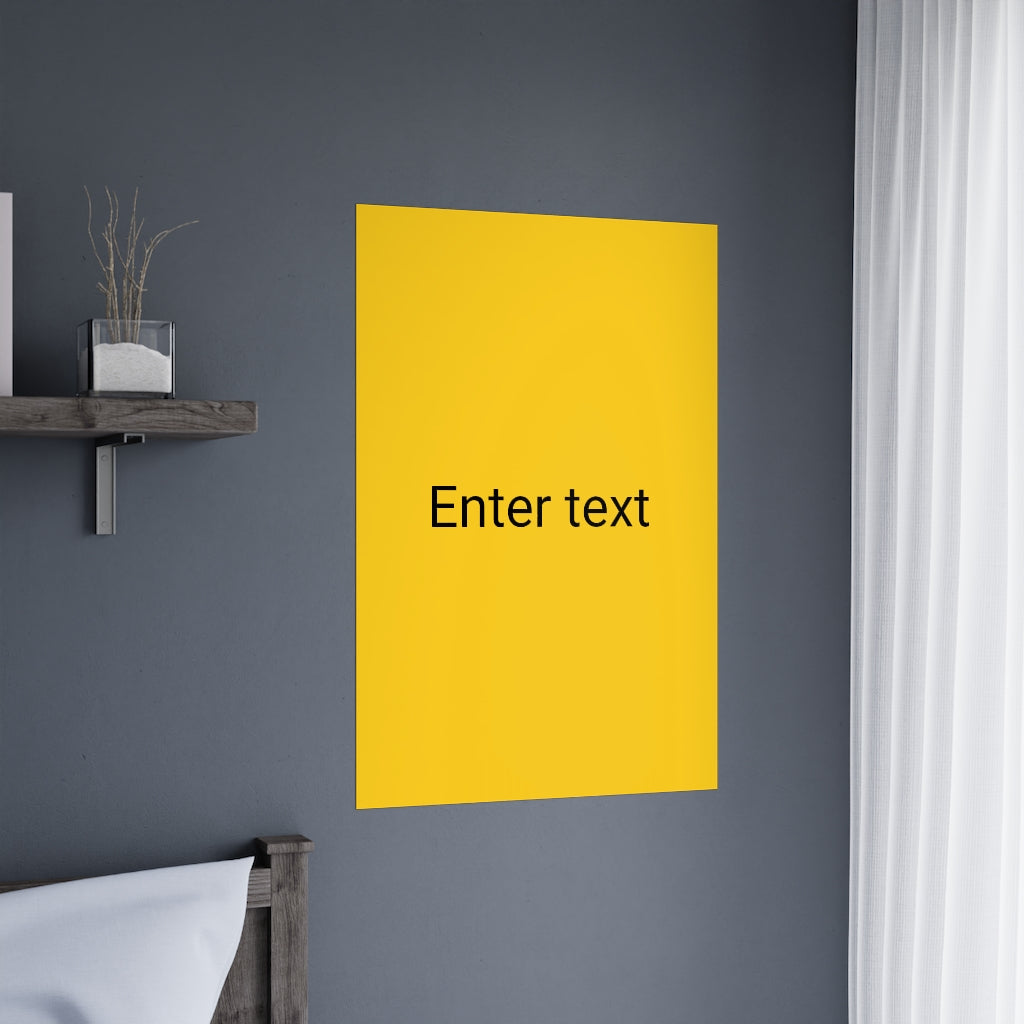 Premium Matte Posters