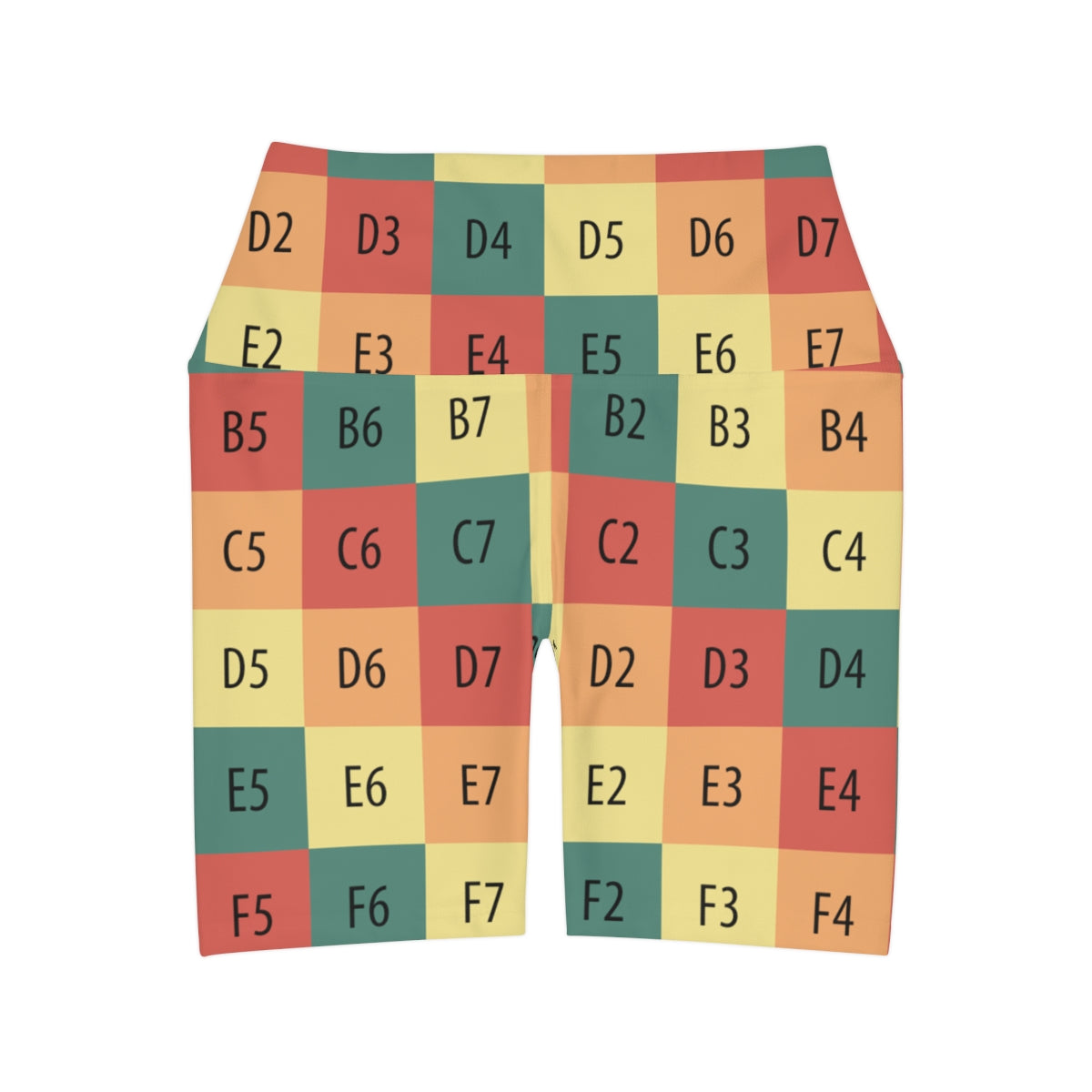 High Waisted Yoga Shorts