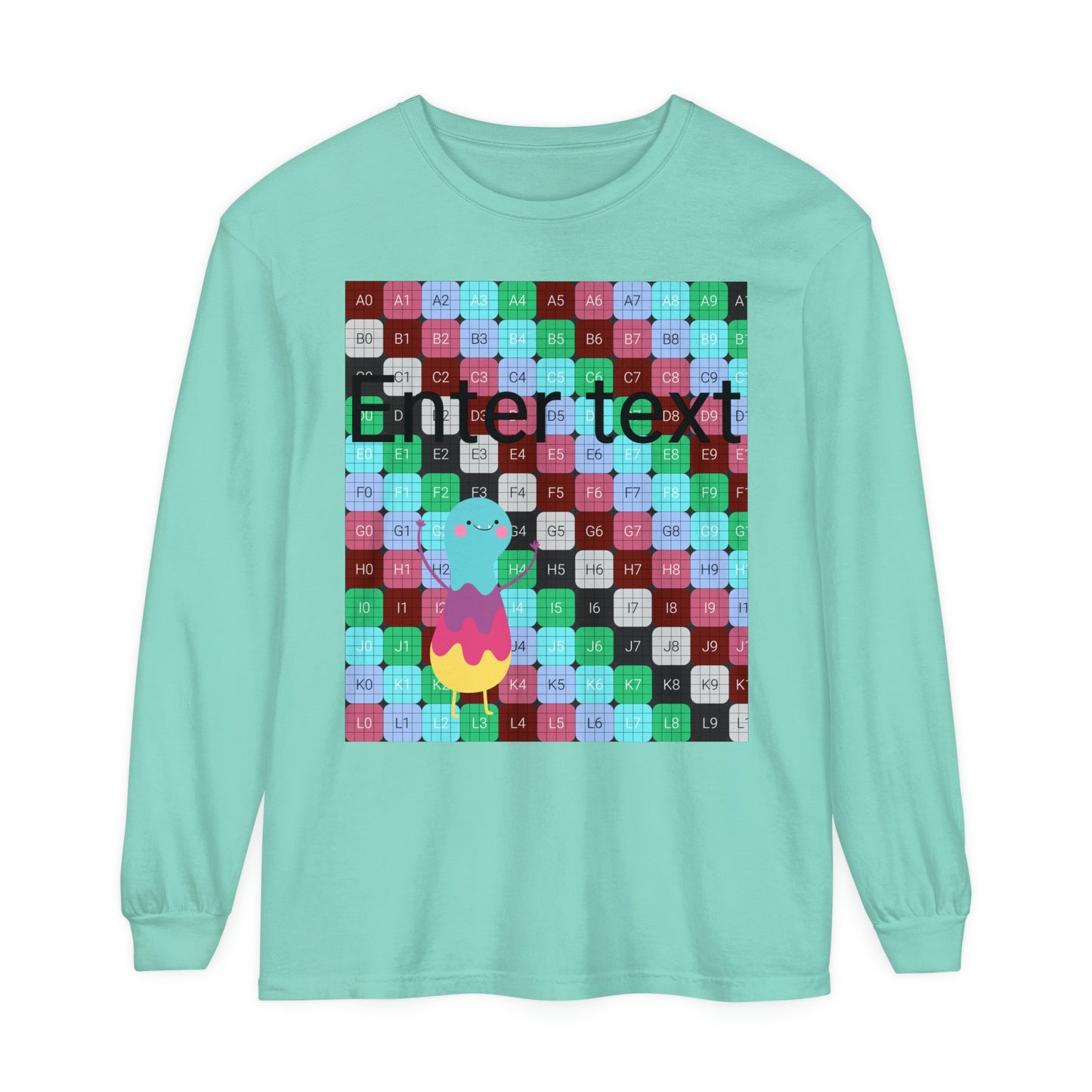 Unisex Garment-dyed Long Sleeve T-Shirt