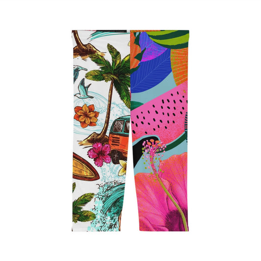 Women’s Capri Leggings (AOP)