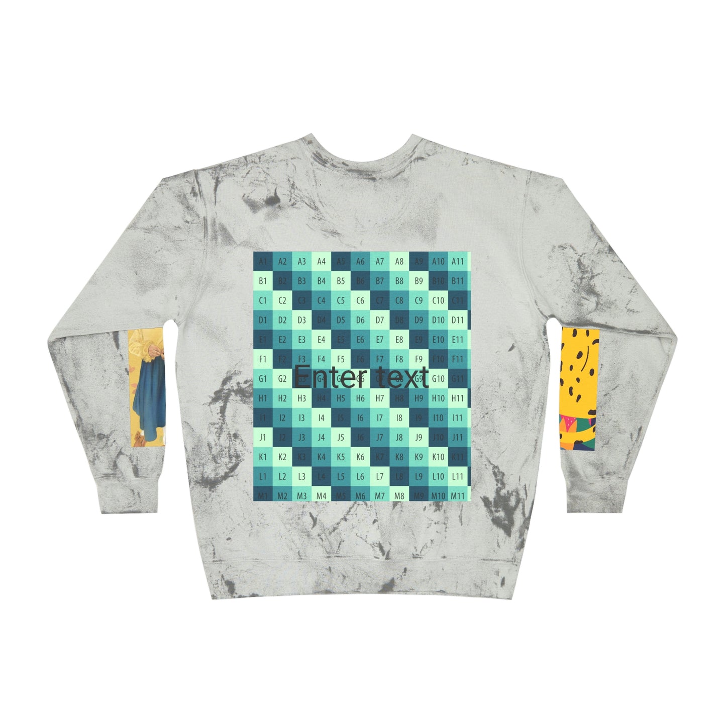 Unisex Color Blast Crewneck Sweatshirt