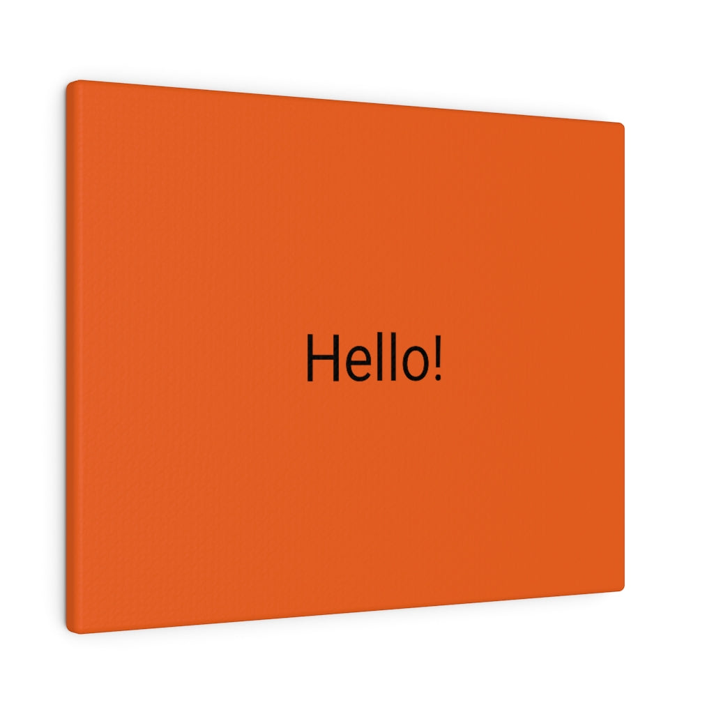 Matte Canvas, Stretched