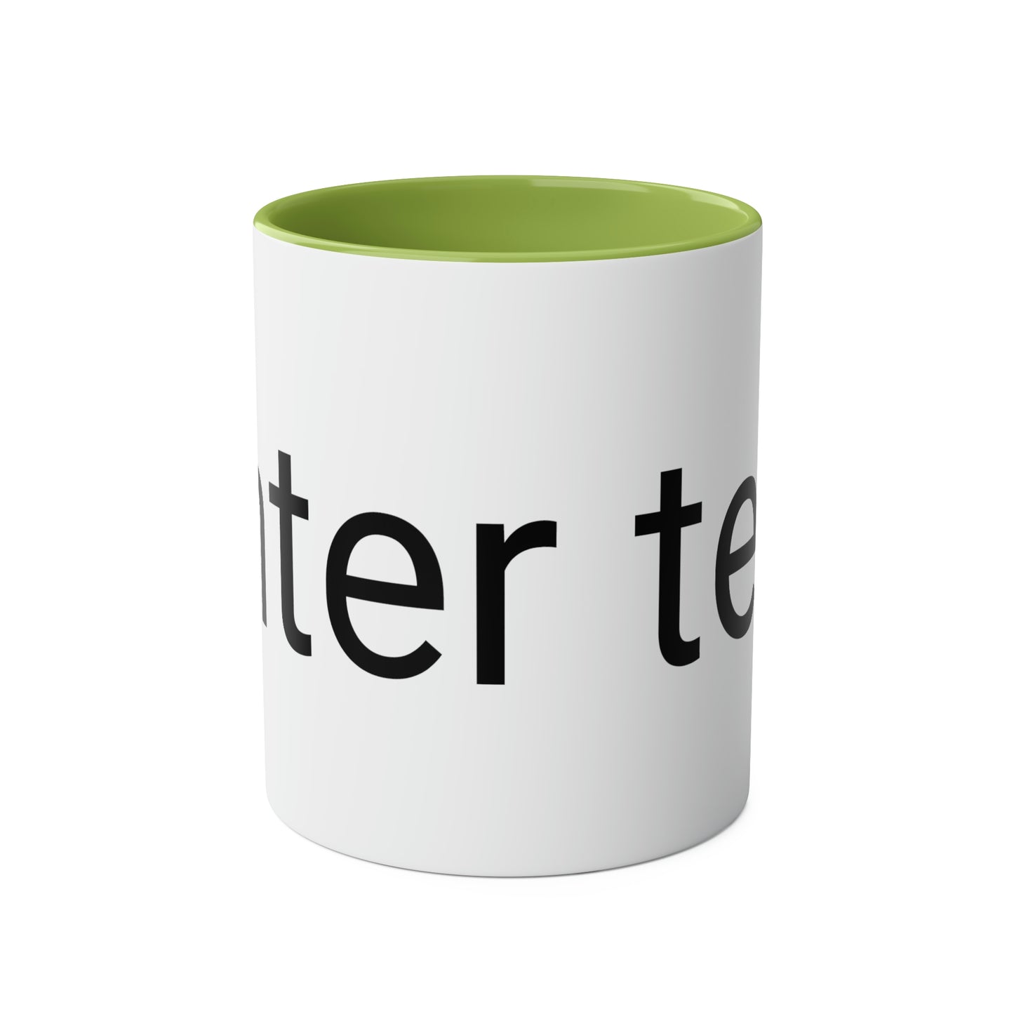 Two-Tone Coffee Mugs, 11oz