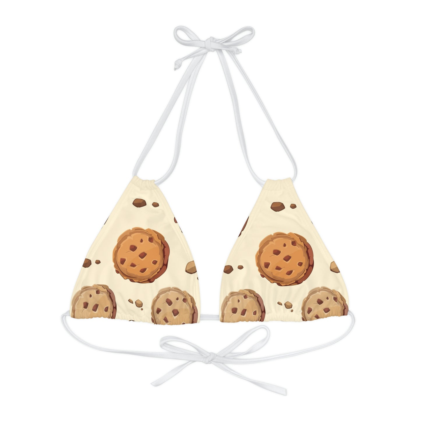 Strappy Triangle Bikini Top