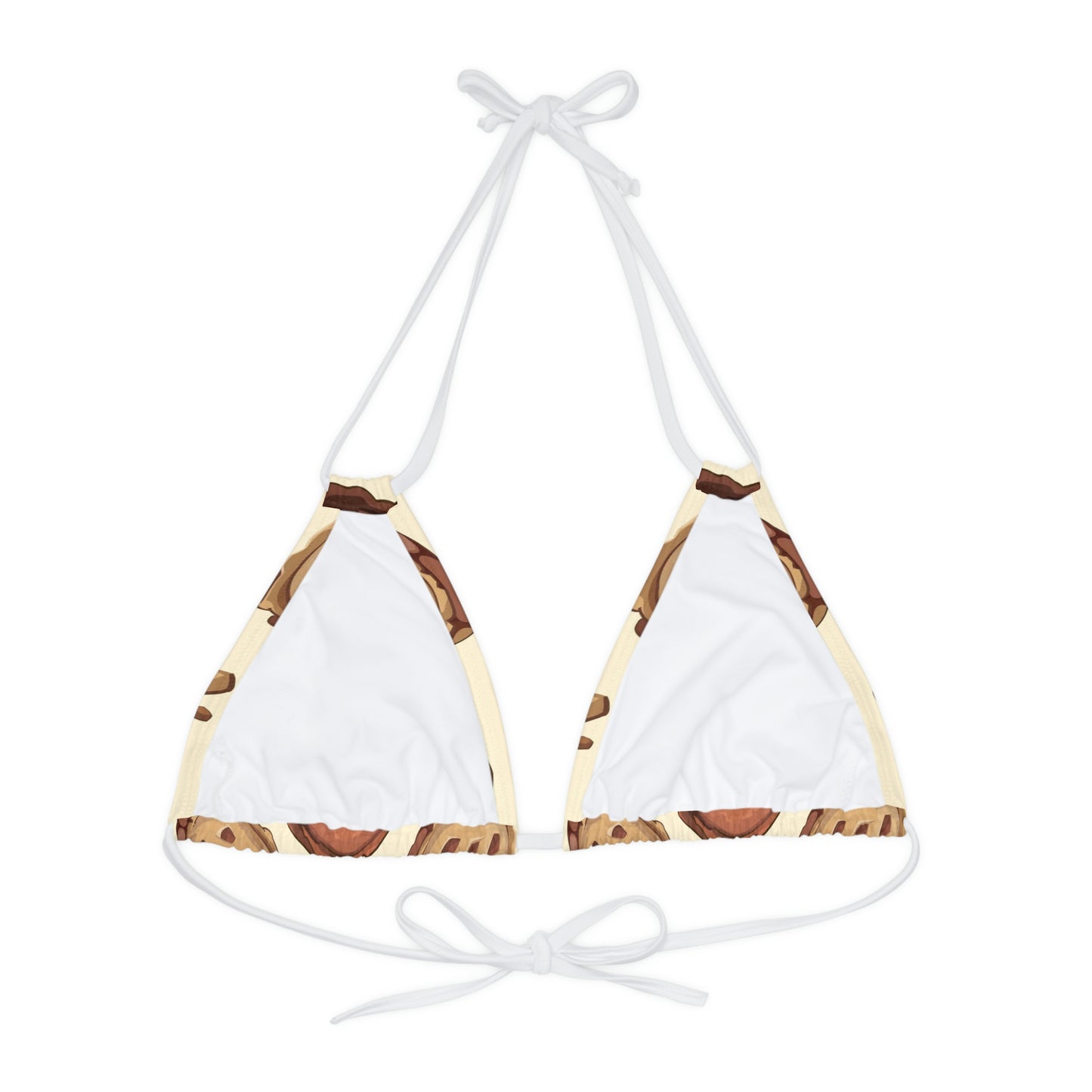 Strappy Triangle Bikini Top