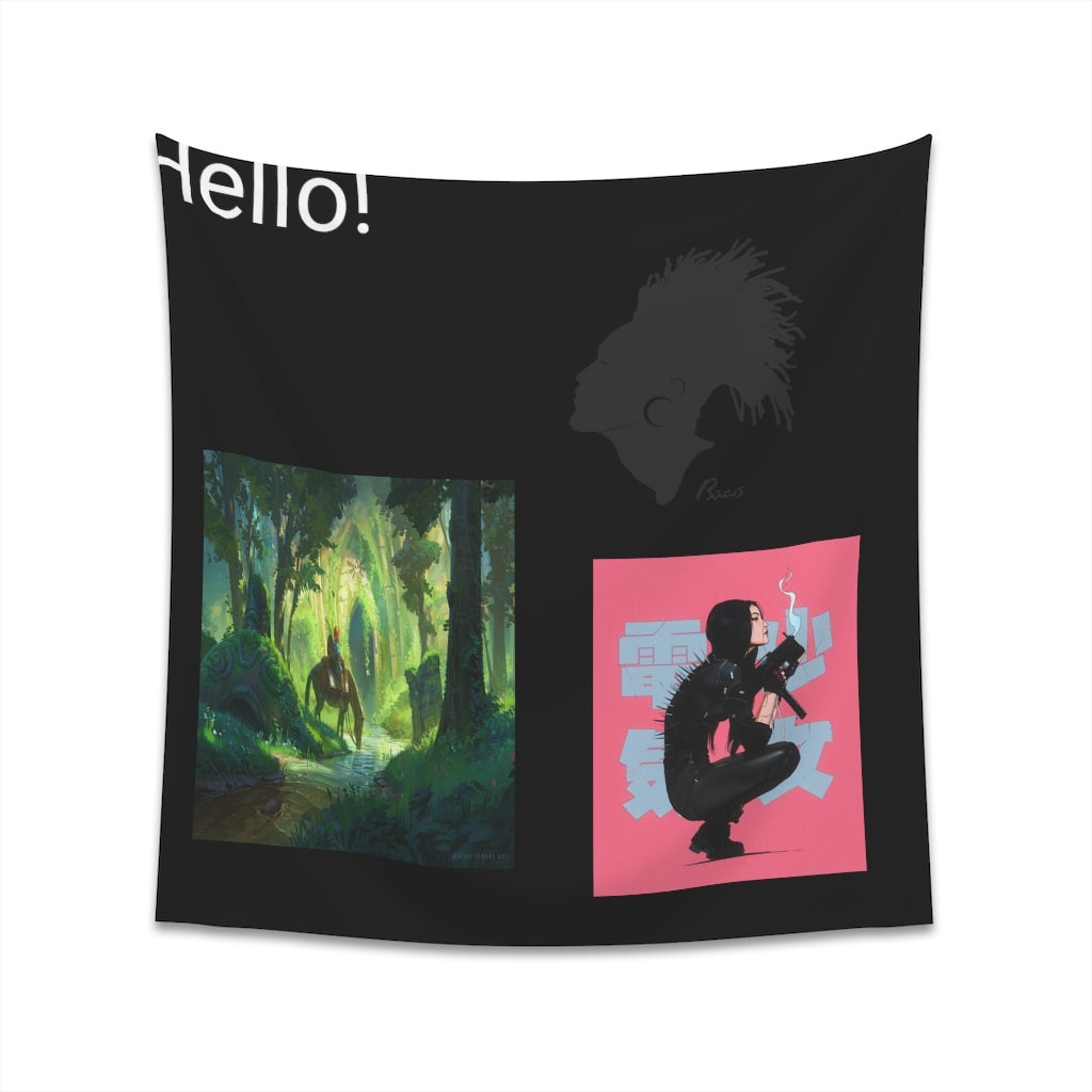 Printed Wall Tapestry