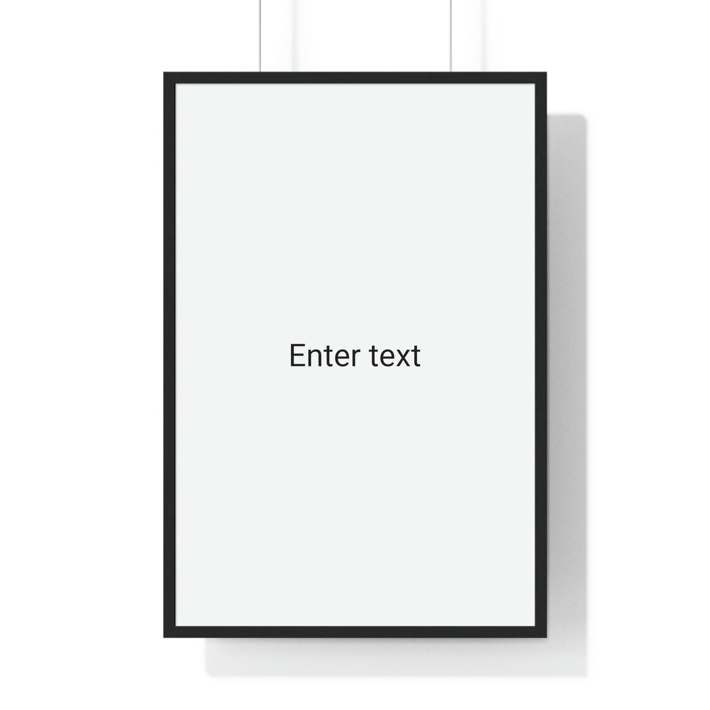 Premium Framed Vertical Poster