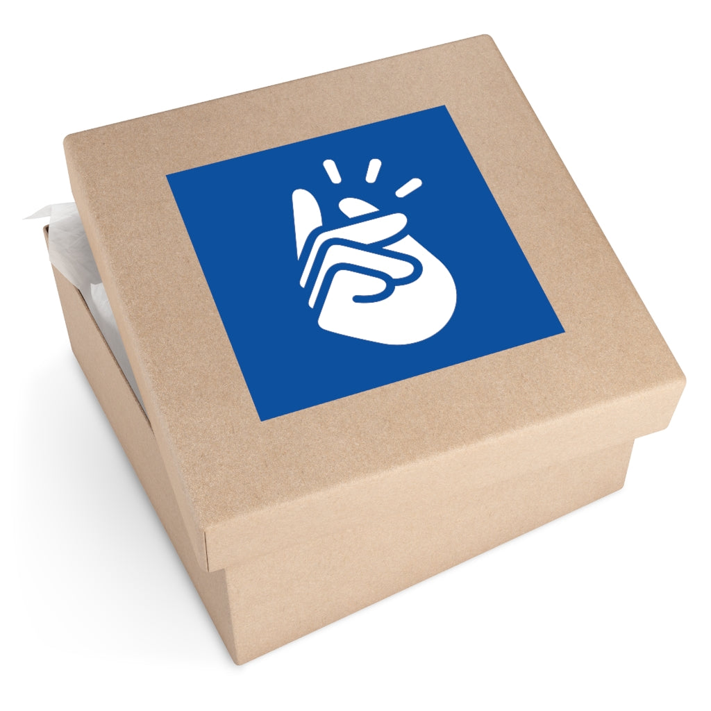 Square Stickers, Indoor/Outdoor