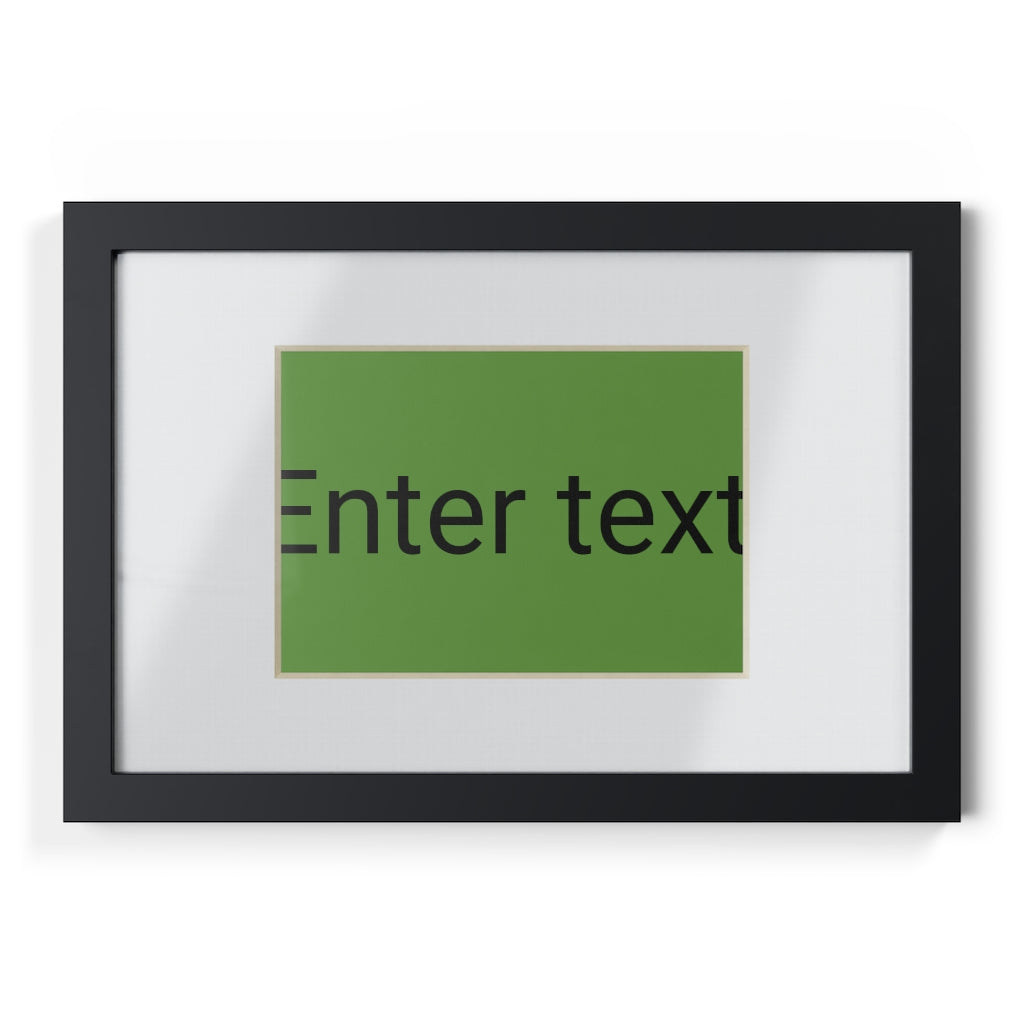 Framed Prints, Black