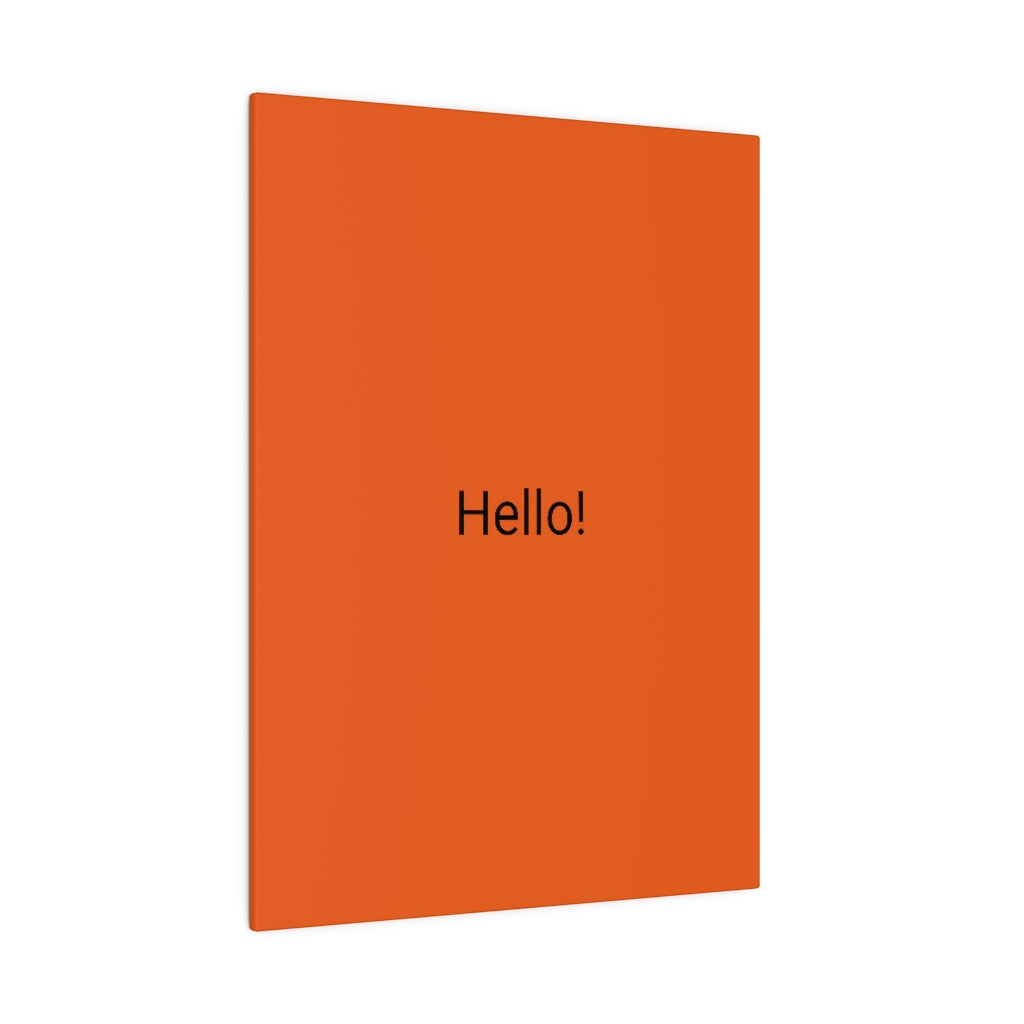 Matte Canvas, Stretched