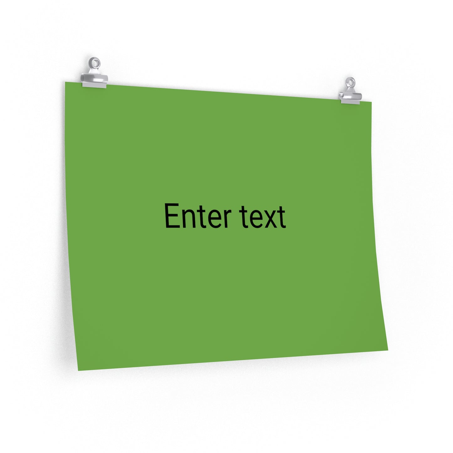 Premium Matte horizontal posters