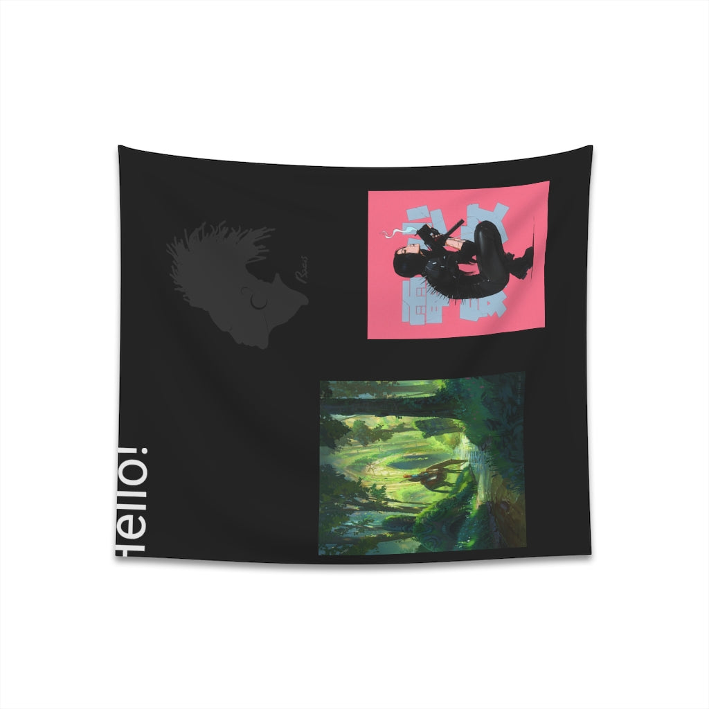 Printed Wall Tapestry