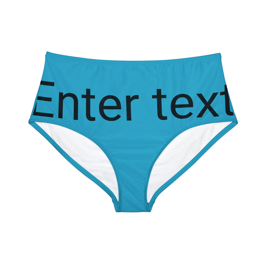 High-Waist Hipster Bikini Bottom