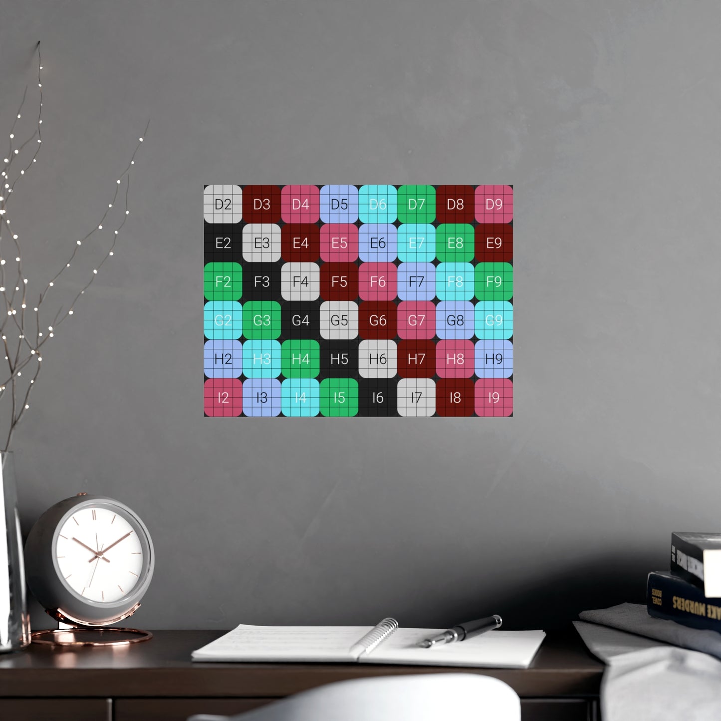 Vertical and Horizontal Matte Posters