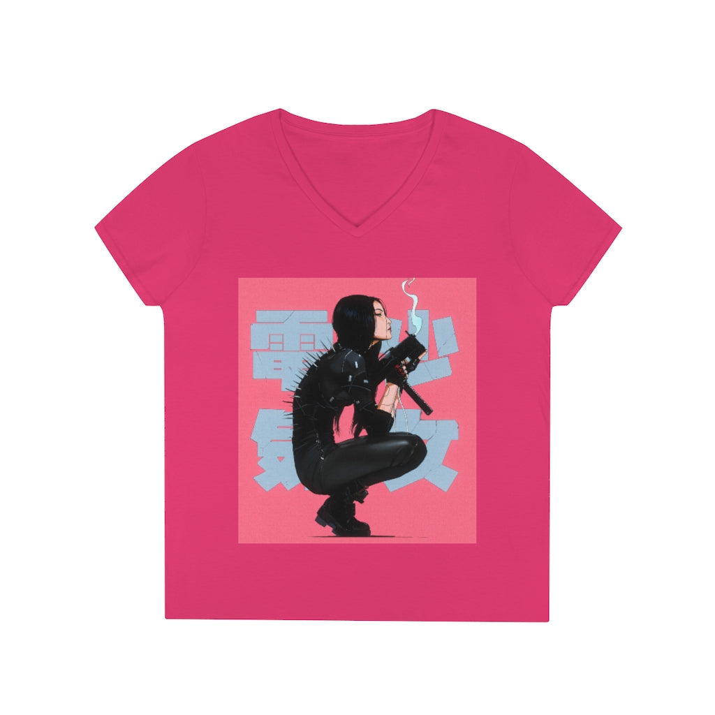 Ladies' V-Neck T-Shirt
