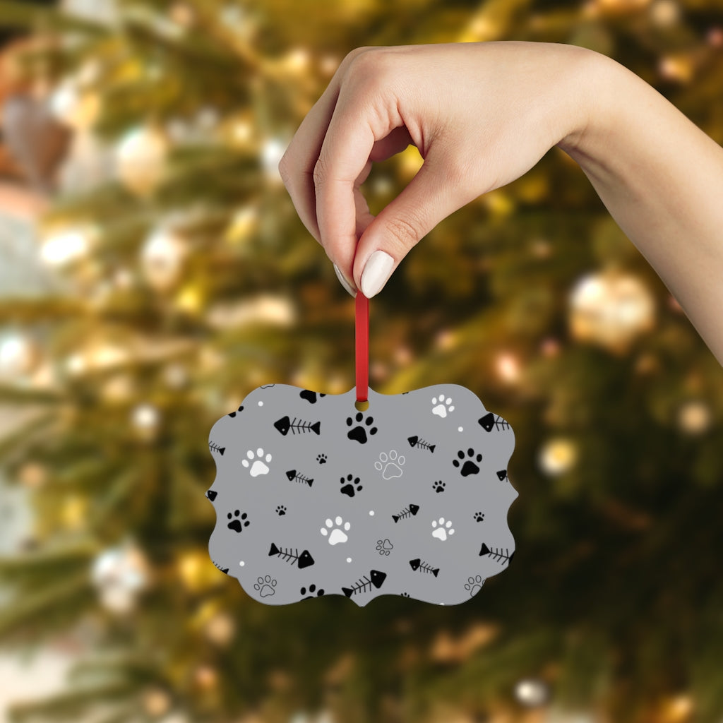 Metal Plaque Ornament