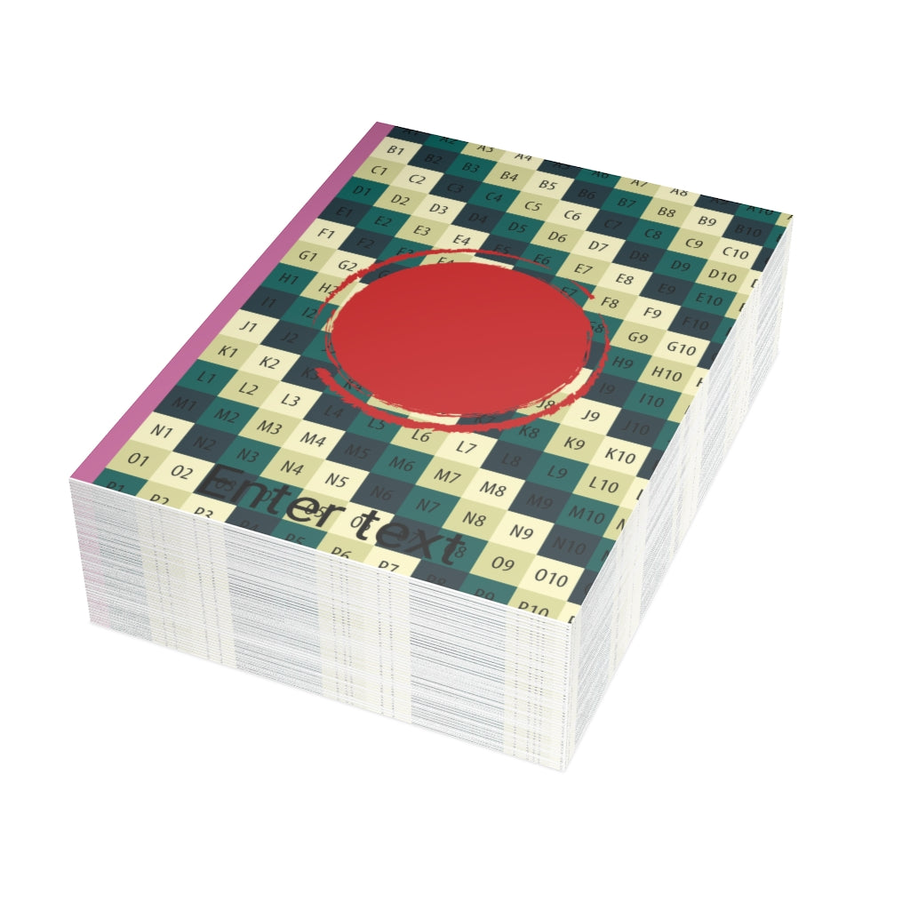 Unfolded Greeting Cards (10, 30, and 50pcs)