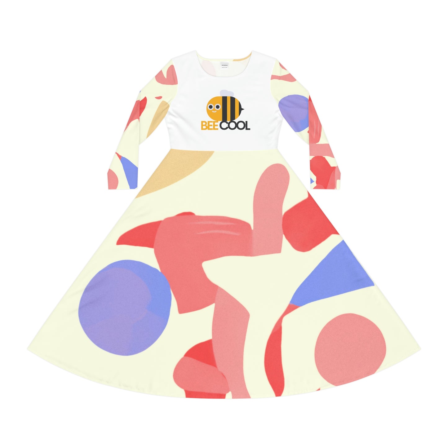 Women's Long-Sleeve Dance Dress