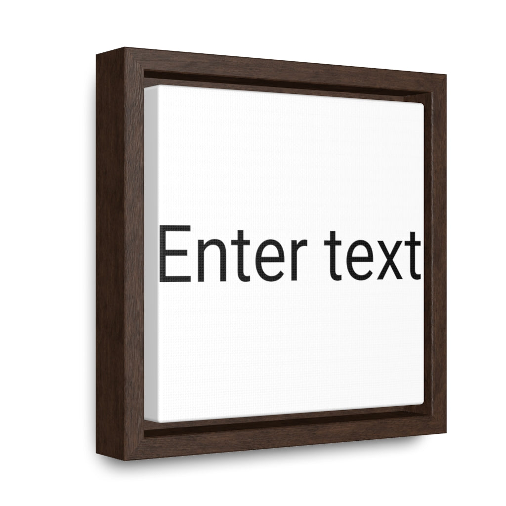 Gallery Canvas Wraps, Square Frame