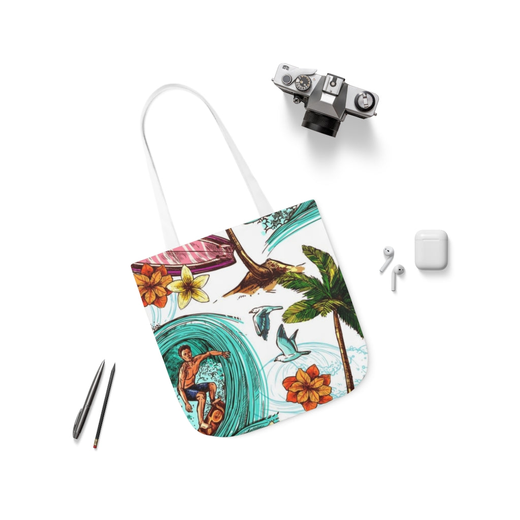 Polyester Canvas Tote Bag