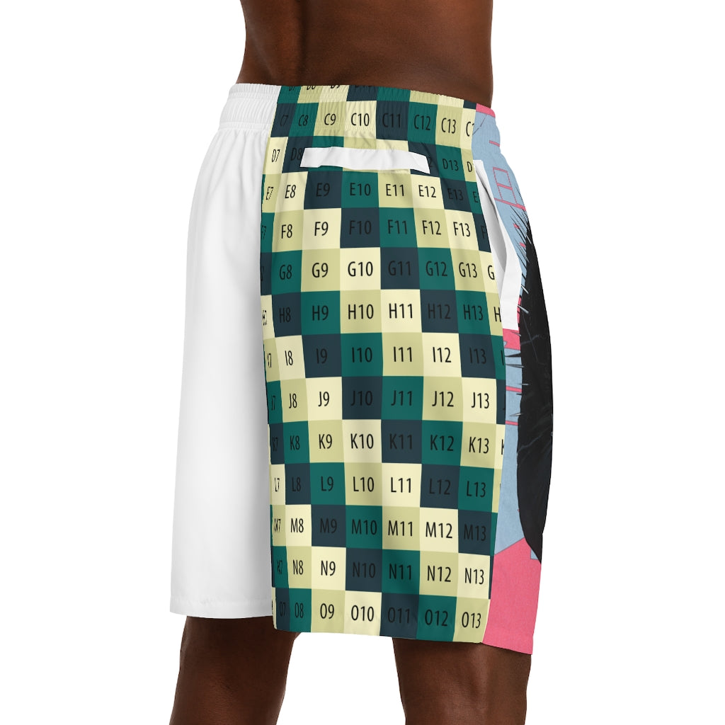 Men's Jogger Shorts (AOP)