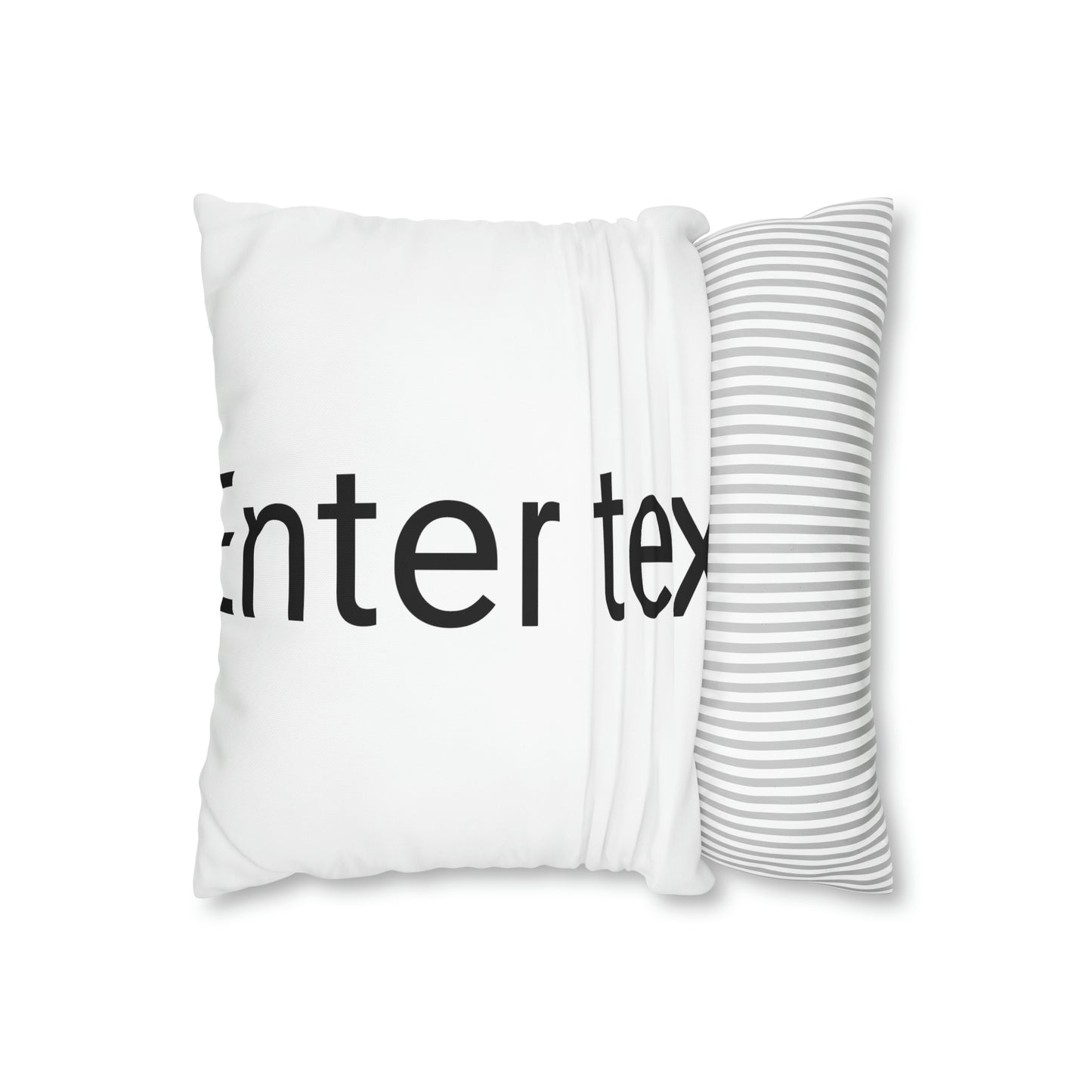 Spun Polyester Pillowcase