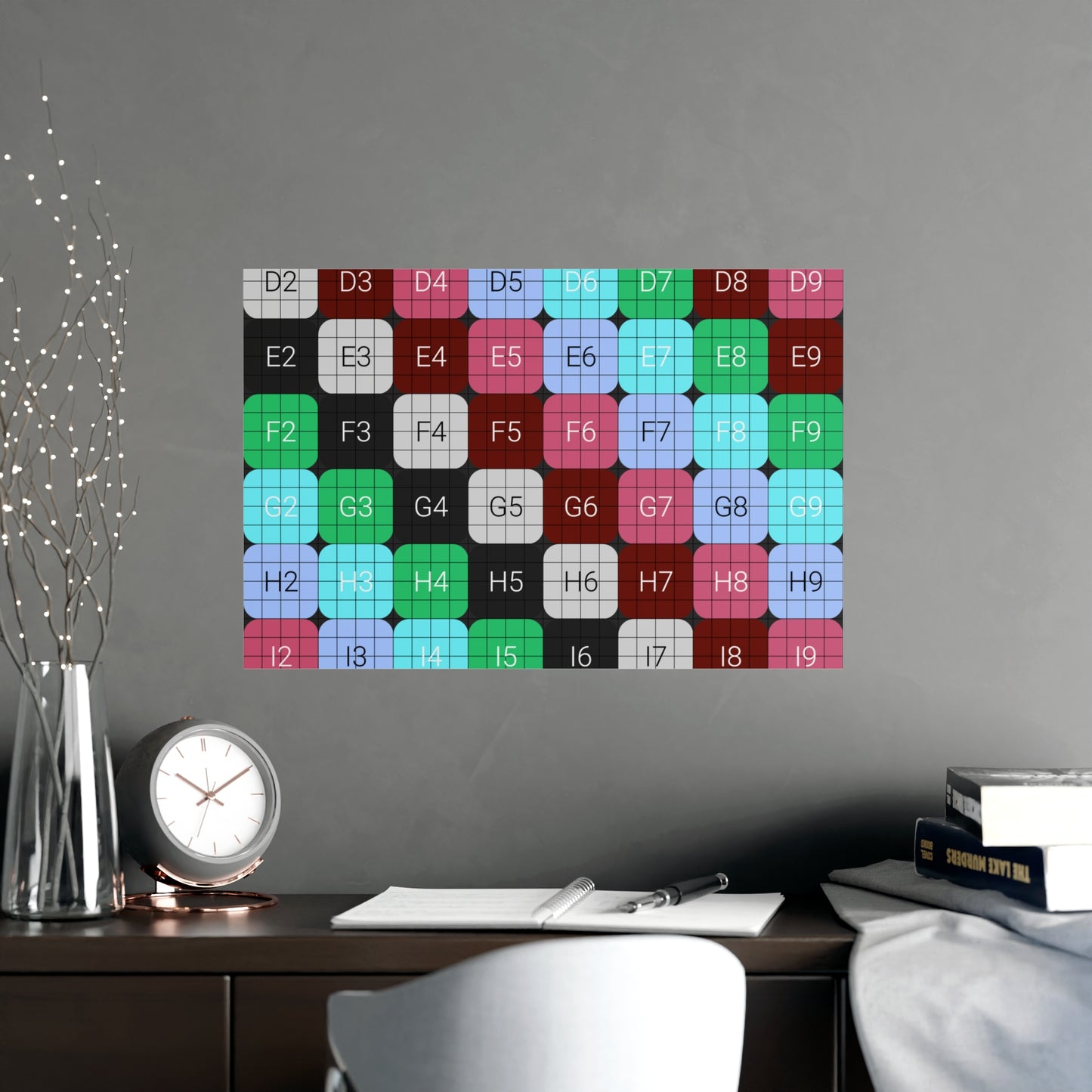 Vertical and Horizontal Matte Posters