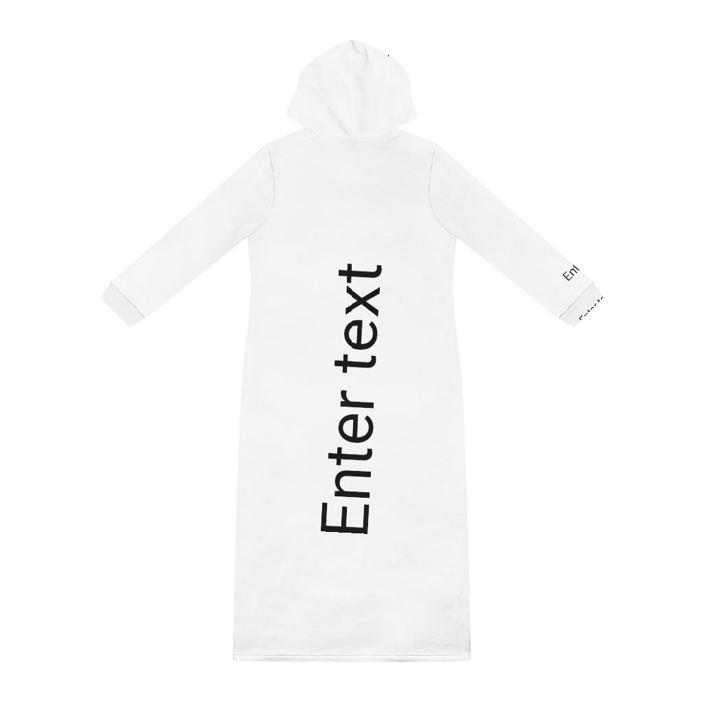 Long Hoodie Dress (AOP)