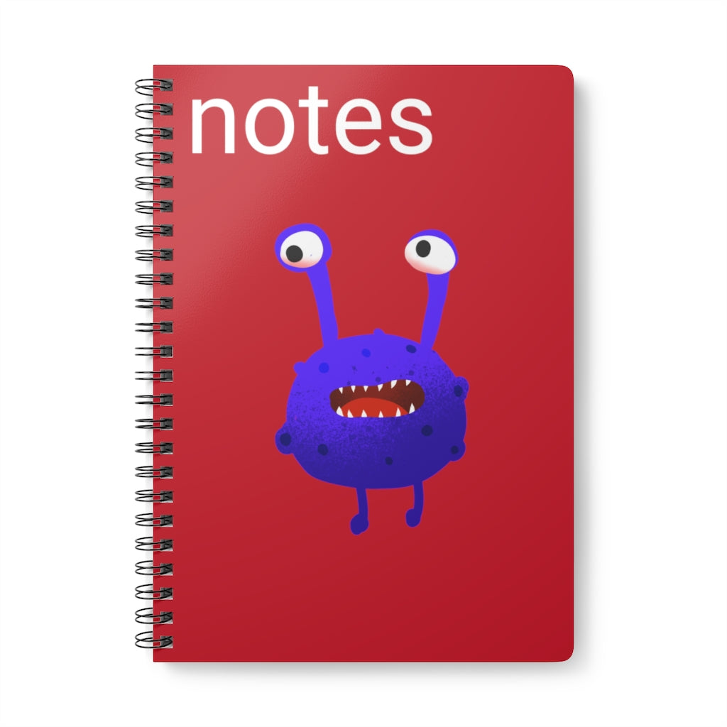 Wirobound Softcover Notebook, A5