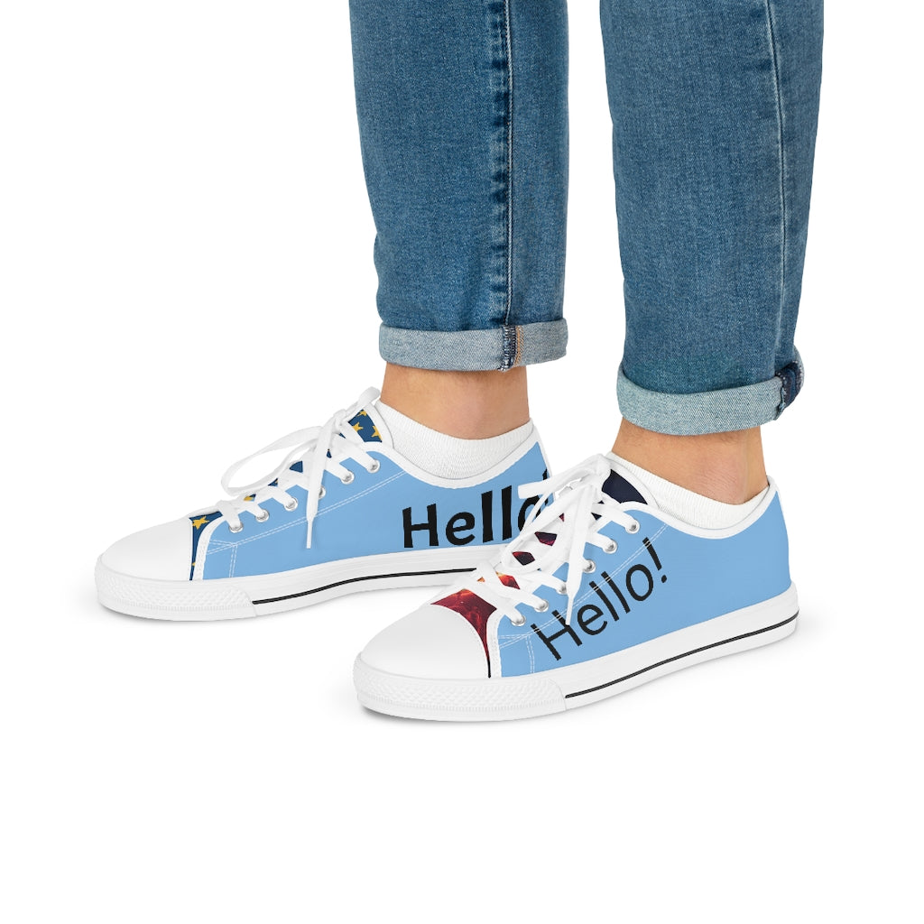 Men's Low Top Sneakers (AOP)