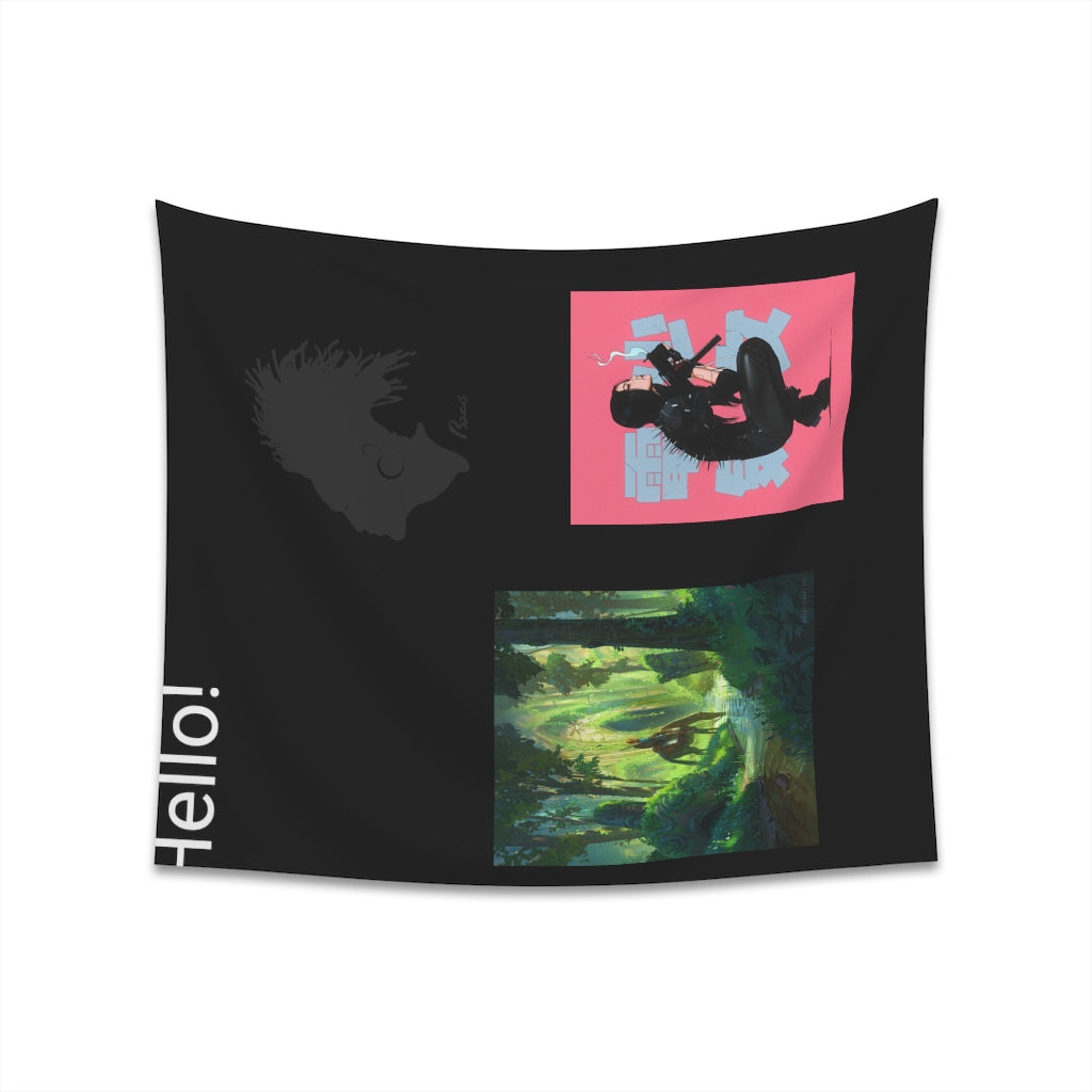 Printed Wall Tapestry