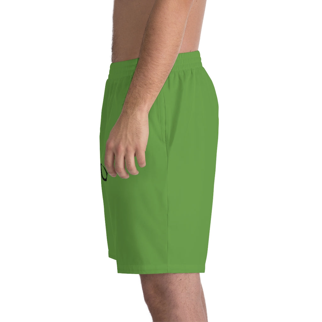 Men's Elastic Beach Shorts (AOP)