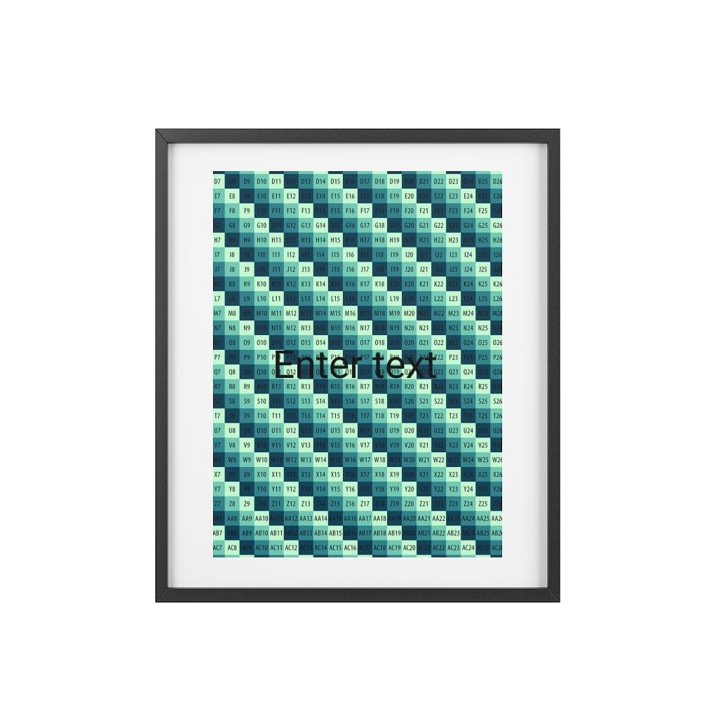 Framed Poster, Matte