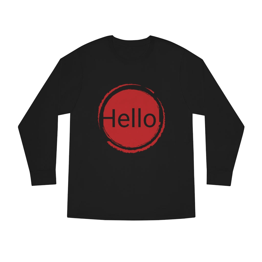 Unisex Long Sleeve Crewneck Tee