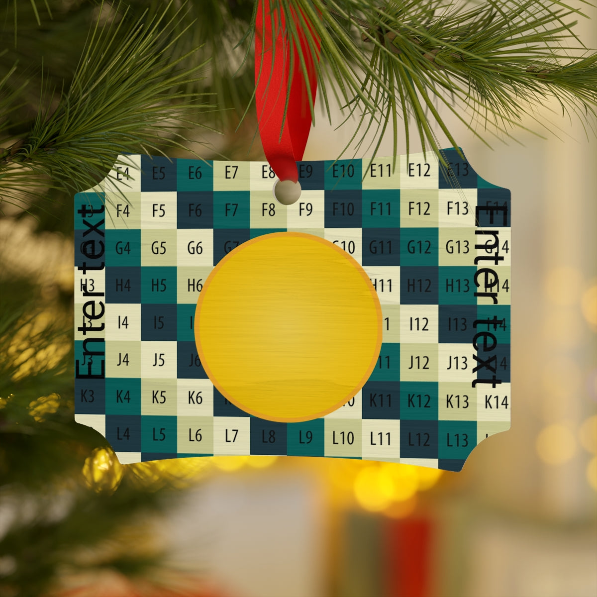 Plywood Ornaments (Round, Berlin)