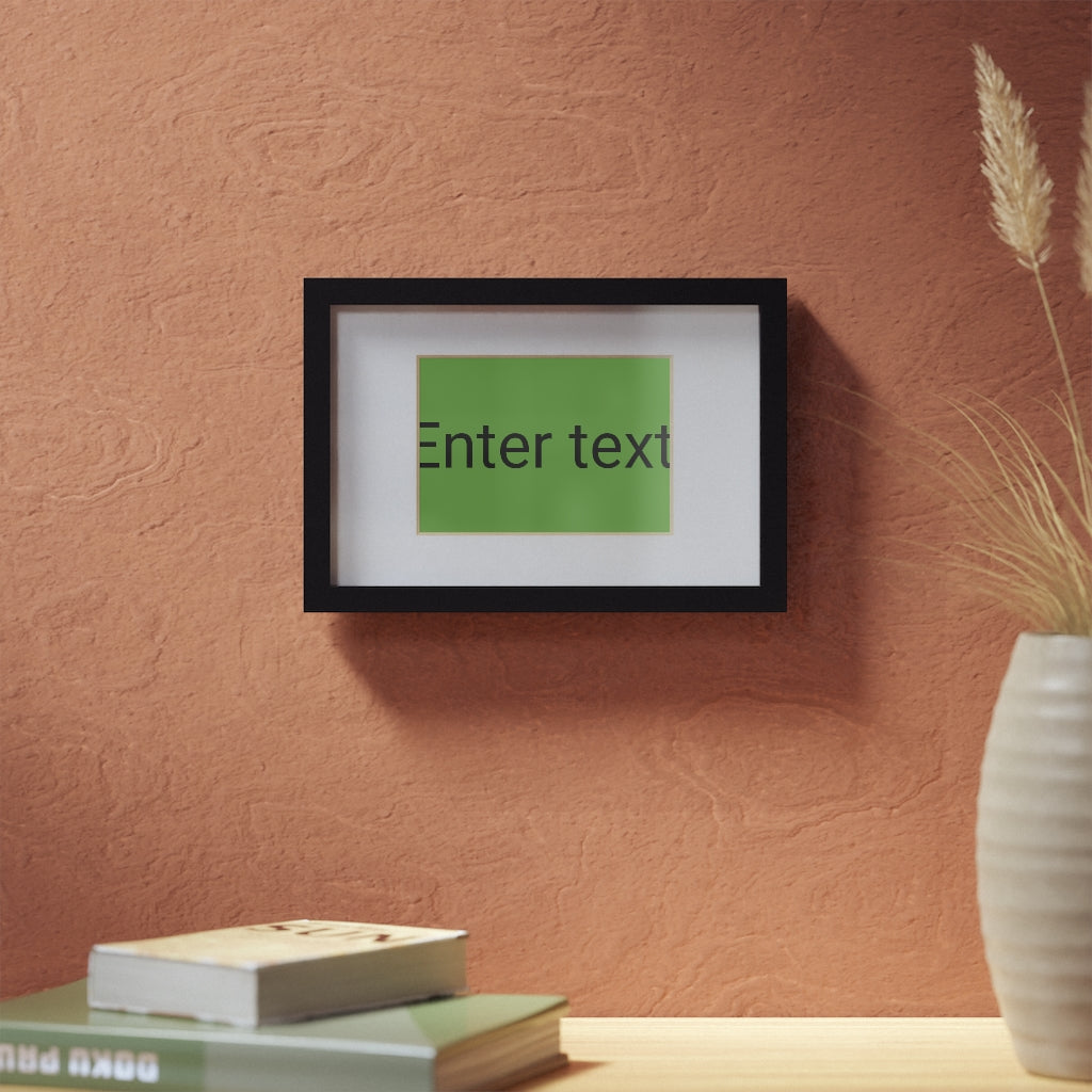 Framed Prints, Black