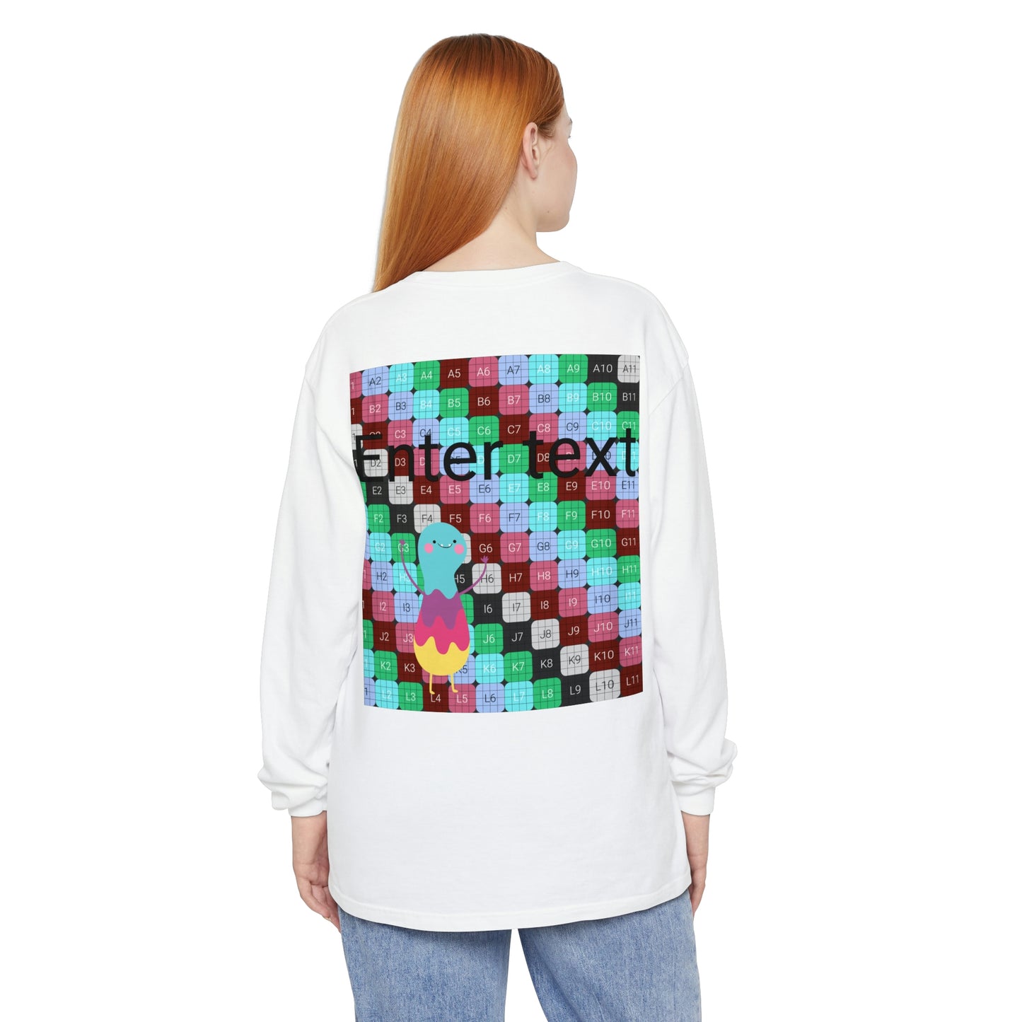 Unisex Garment-dyed Long Sleeve T-Shirt