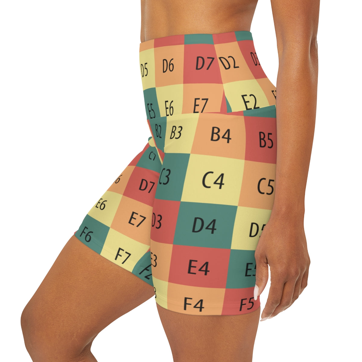 High Waisted Yoga Shorts