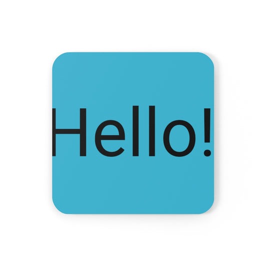 Corkwood Coaster Set