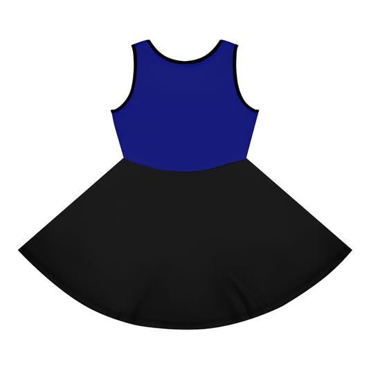 Girls' Sleeveless Sundress (AOP)
