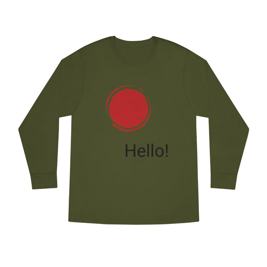 Long Sleeve Crewneck Tee