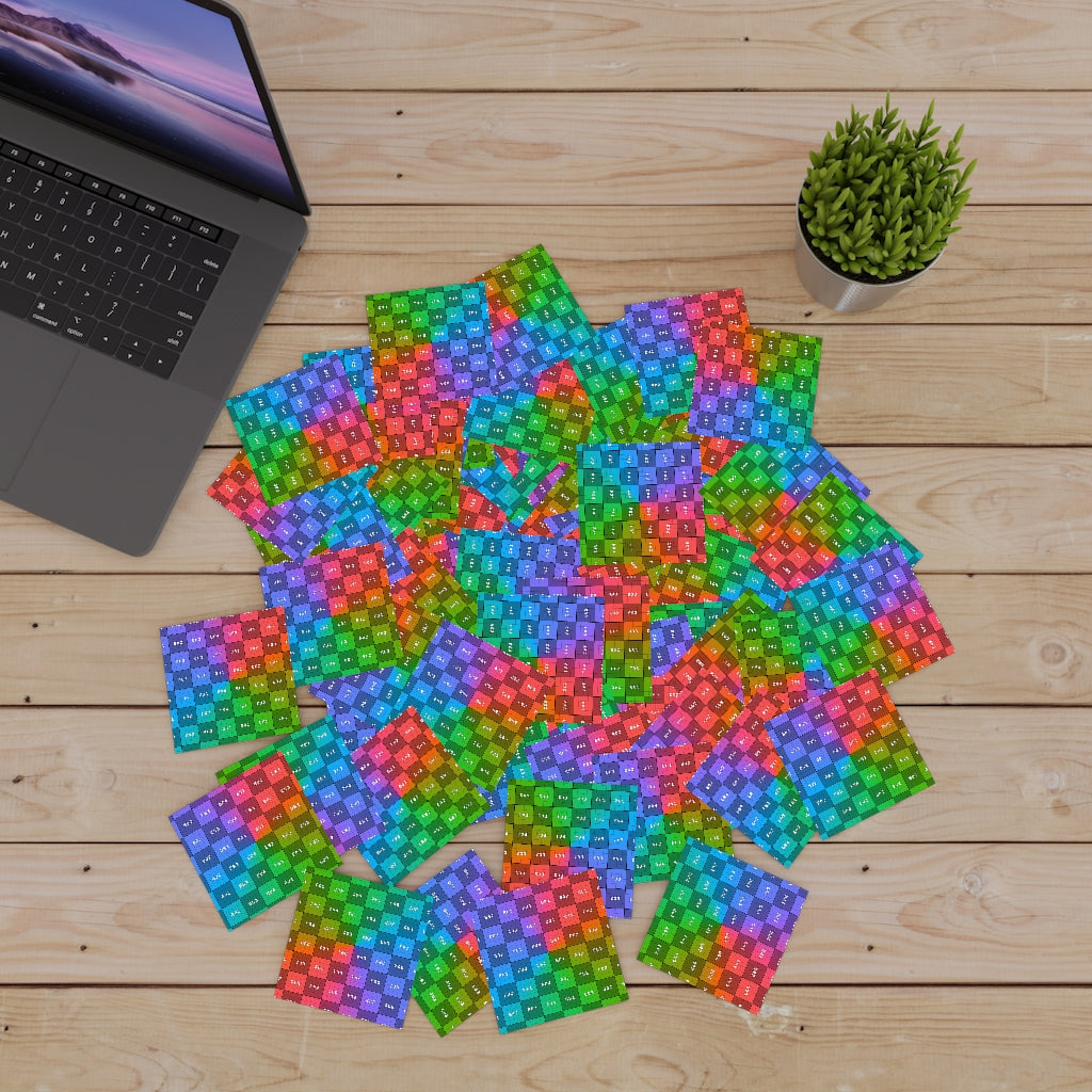 Laminate Stickers, Square