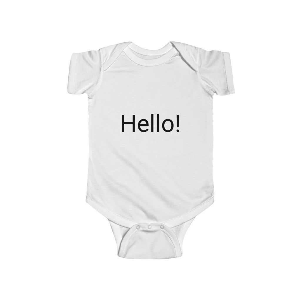 Infant Fine Jersey Bodysuit