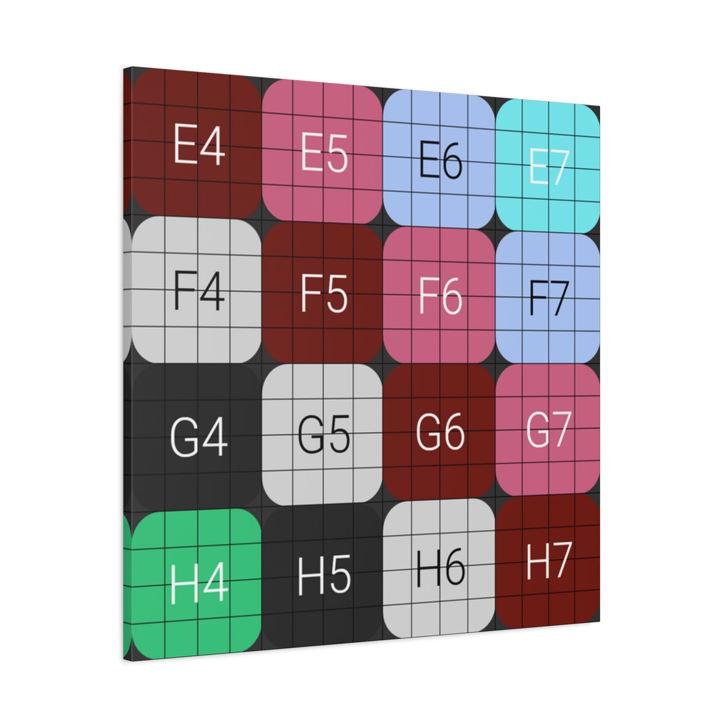 Matte Canvas, Stretched, 1.25"