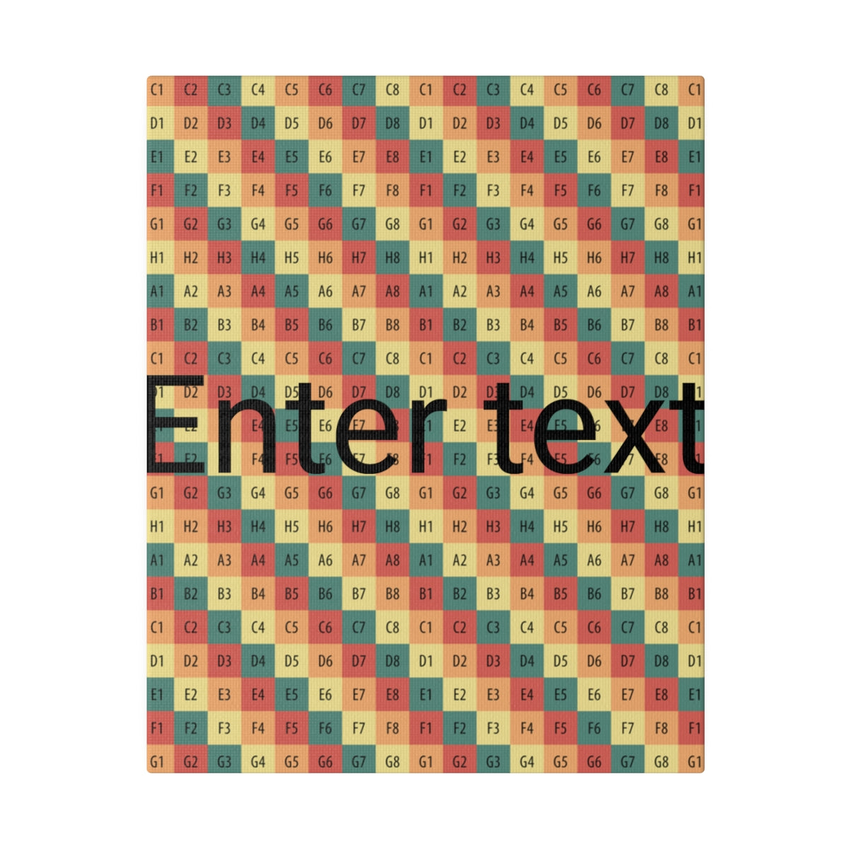 Matte Canvas, Stretched, 0.75"