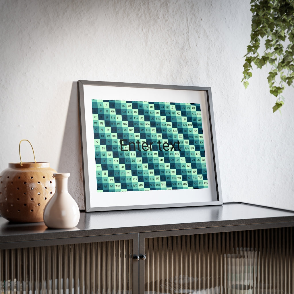 Framed Poster, Matte