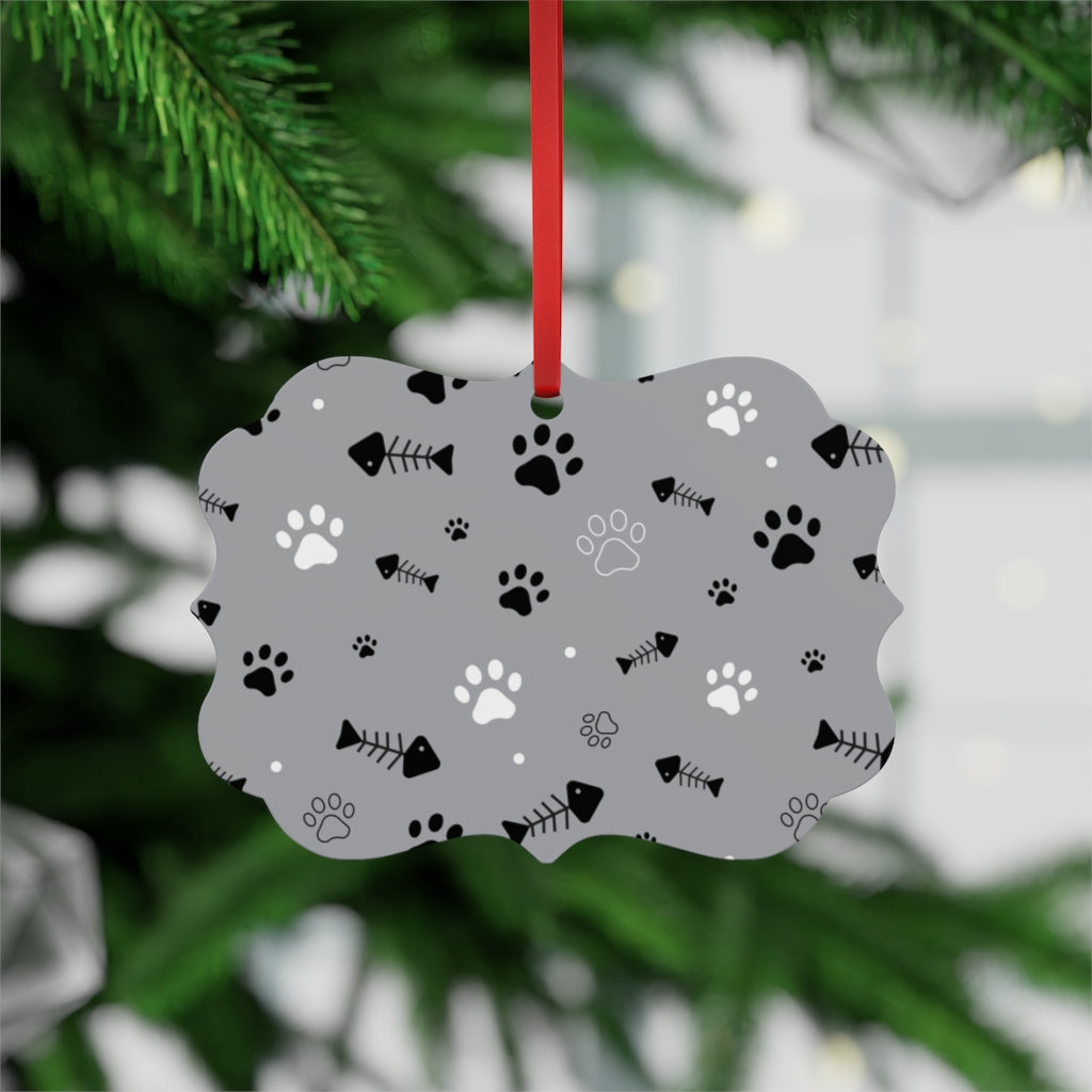 Metal Plaque Ornament